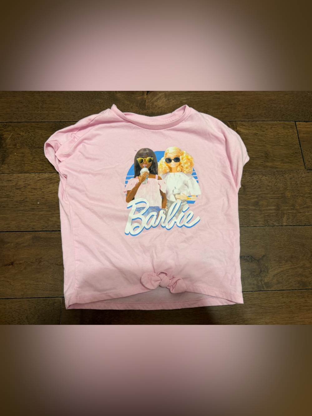 Old Navy Girls' Pink Barbie Graphic Tee